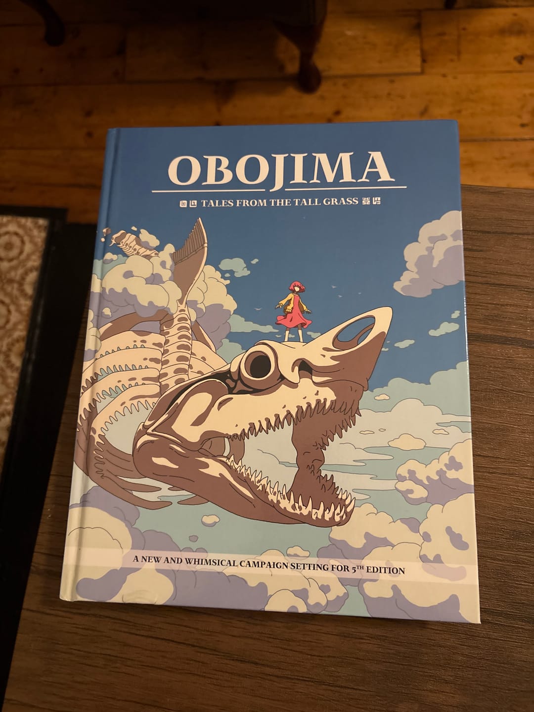 Customer photo review of Obojima: Tales from the Tall Grass – Hardcover 5E Campaign Book