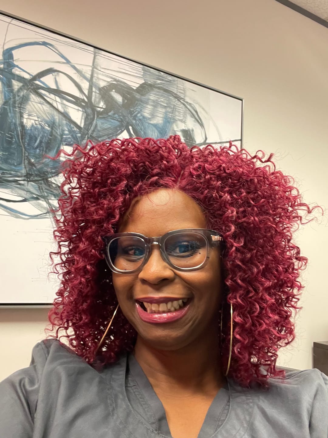 Customer photo review of Nutique BFF Glueless HD Lace Front Wig - BOHEMIAN 16"