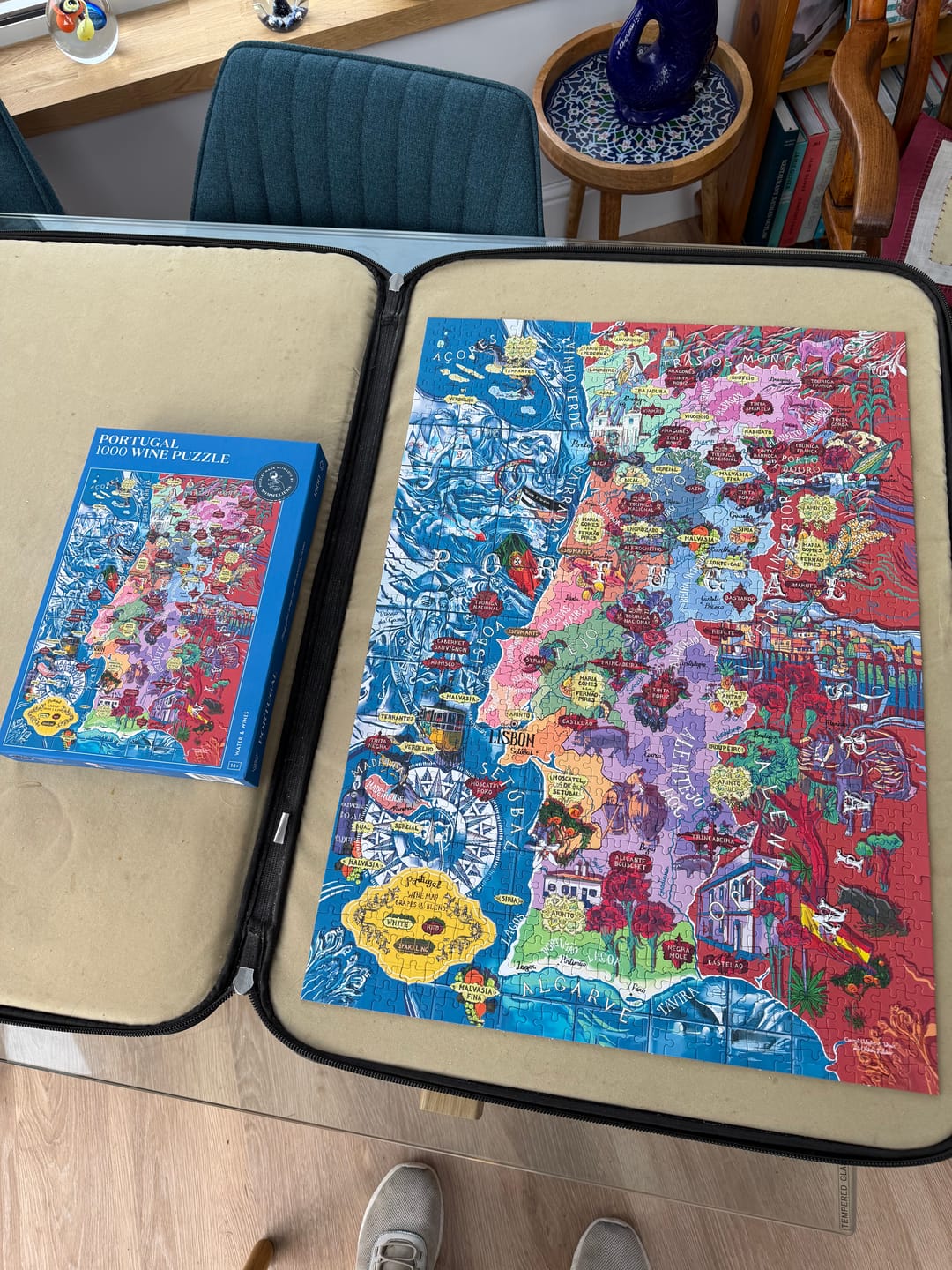 Customer photo review of Portugal Wine Puzzle