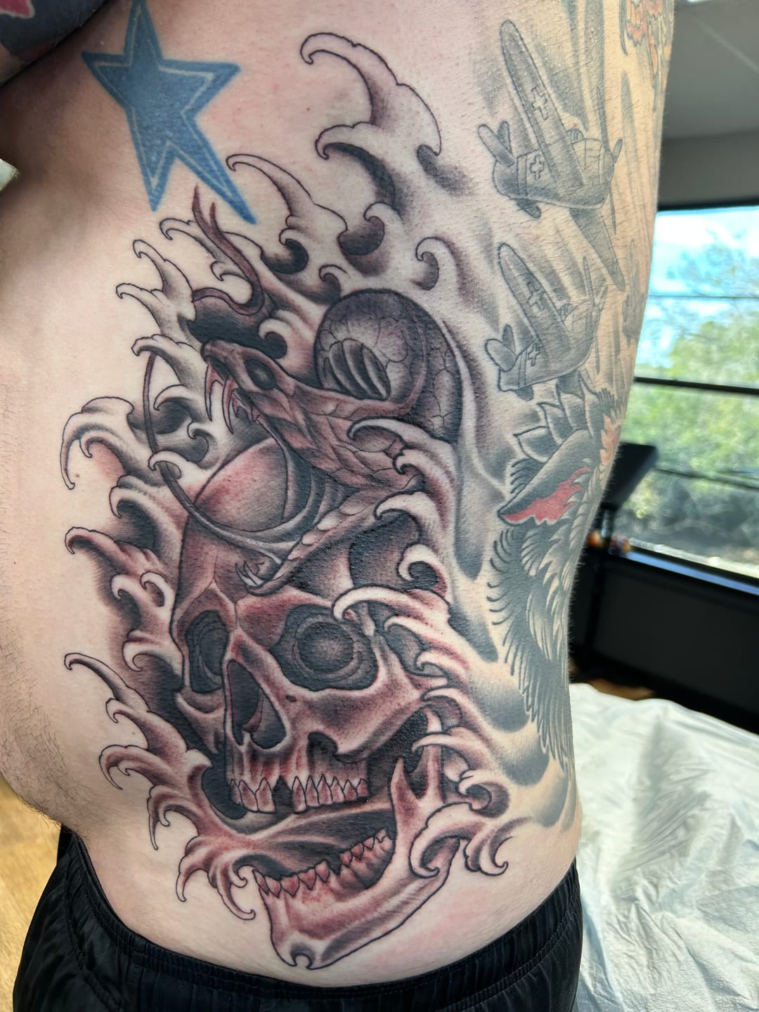 Customer photo review of XL Signature Tattoo Numbing Cream