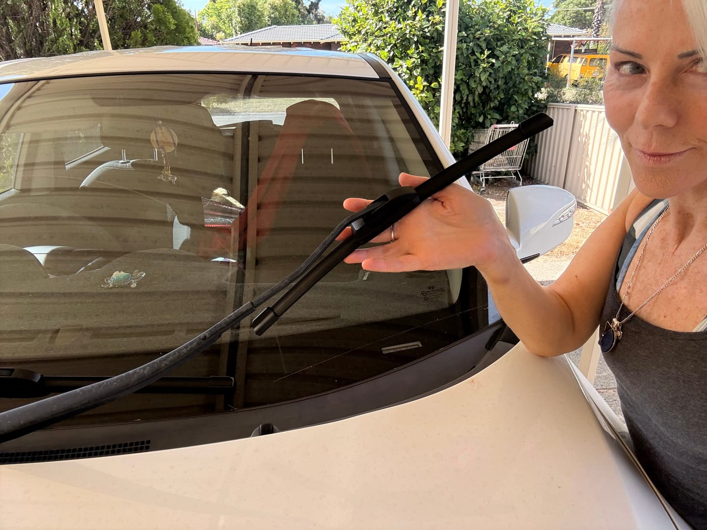 Customer photo review of Hyundai ix35 Wiper Blades