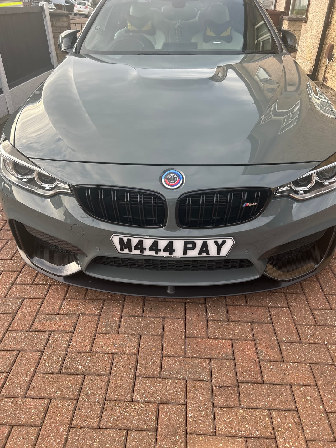 Customer photo review of BMW CARBON FIBRE 50TH ANNIVERSARY EMBLEM BADGE