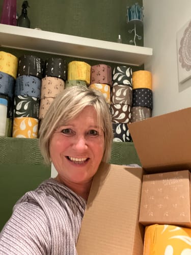 Customer photo review of Sustainable Bamboo Paper Discovery Box
