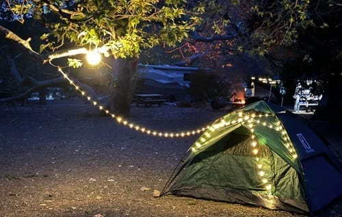 Customer photo review of GlowBuddy™ | Ultimate 4-in-1 Camping Utility Lamp