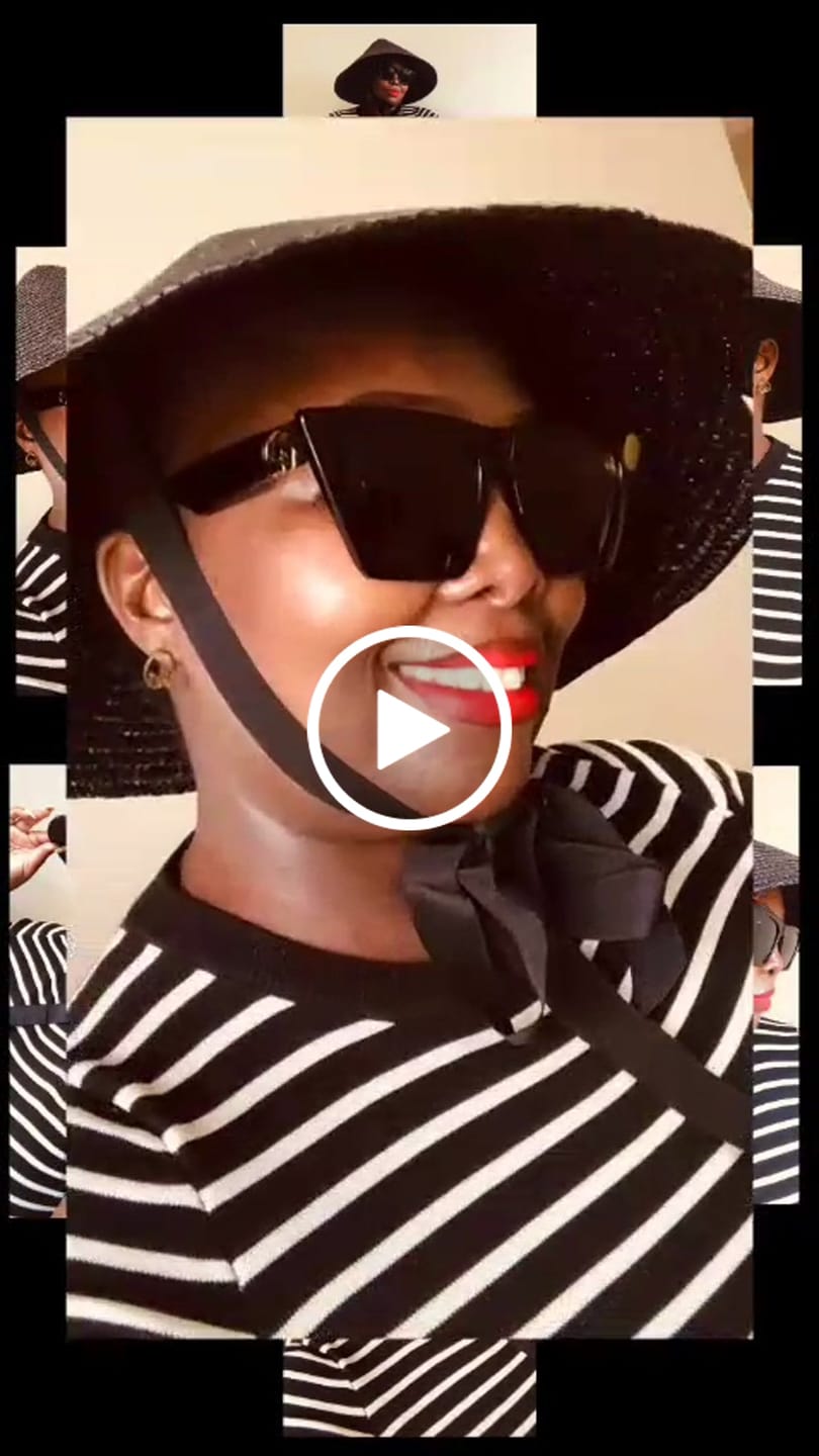 Customer video review of Black Diva Logo Sunglasses