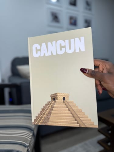 Customer photo review of Custom Travel Book