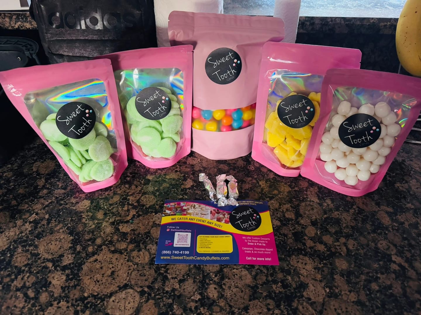Customer photo review of Just Enough - 
Pina Colada Fruit Sours - 8oz