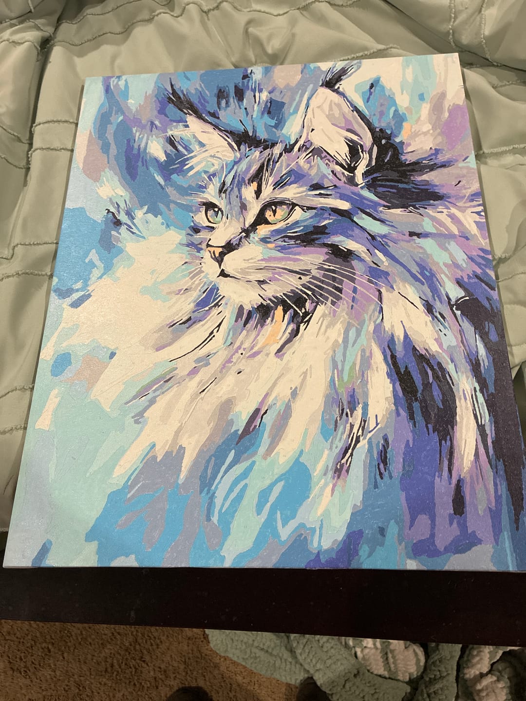 Customer photo review of Abstract Maine Coon