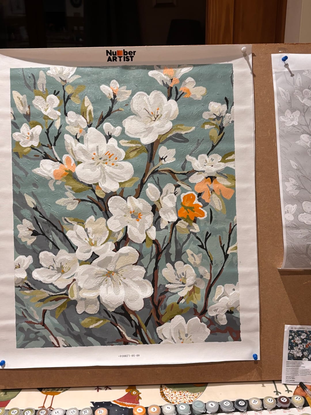 Customer photo review of Spring Blossom Tapestry