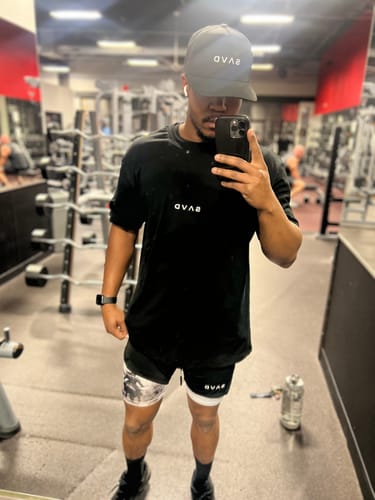 Customer photo review of Philippians 4:13 Warrior Performance Shorts