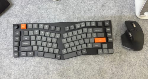 Customer photo review of Keychron - K15 Max Alice QMK Wireless Mechanical Keyboard