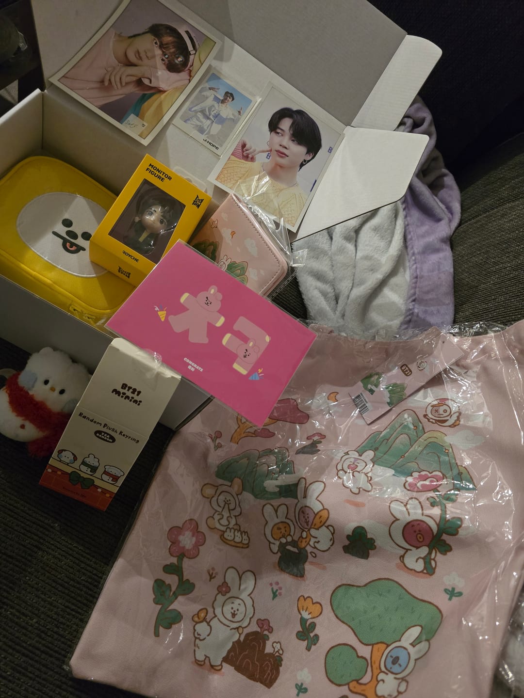 Customer photo review of BTS MYSTERY RANDOM BOX [RENEWAL VERSION]