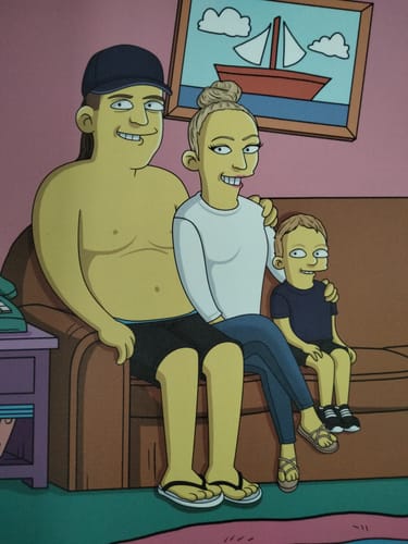 Customer photo review of Turn Me Yellow — Digital Portrait