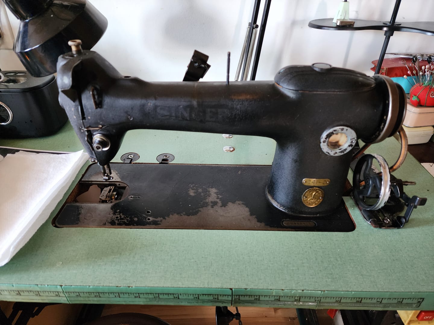 Customer photo review of Oil Flow Window, Singer #143062
