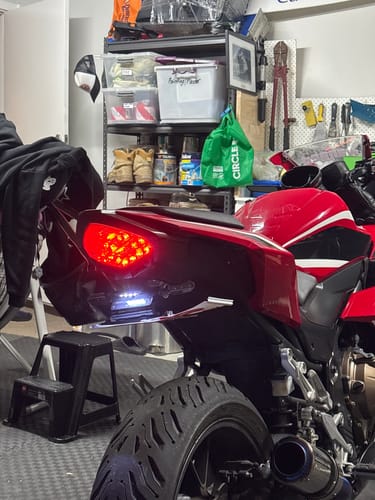 Customer photo review of Plate Light (universal)
