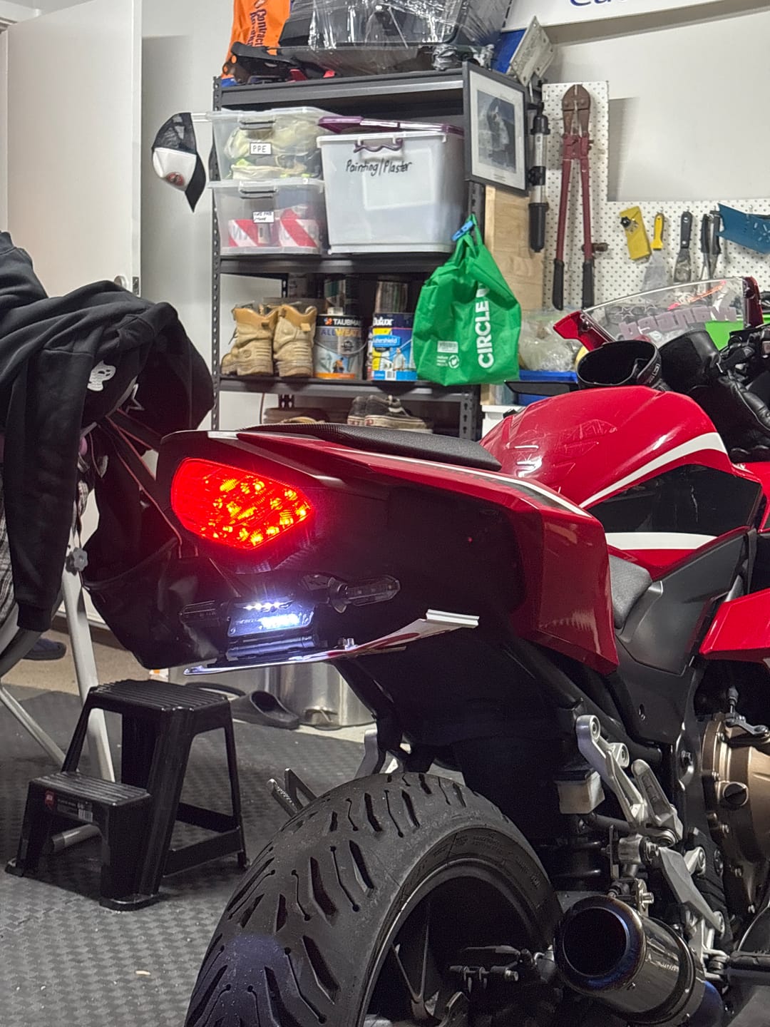 Customer photo review of Plate Light (universal)