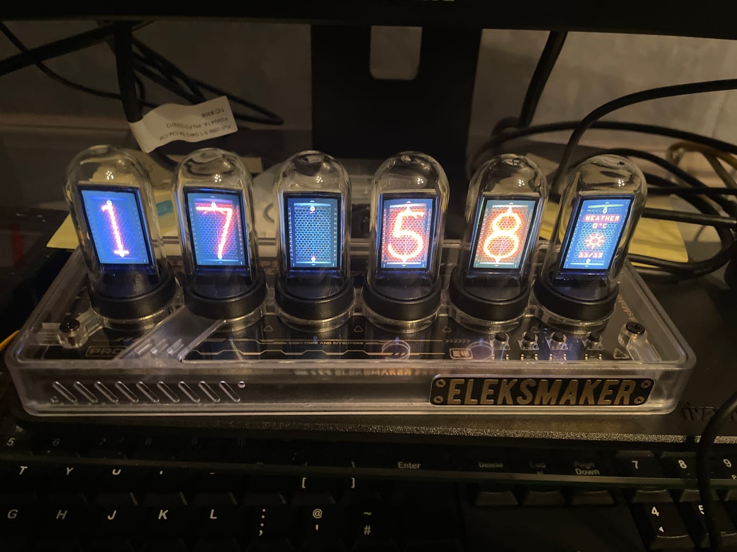 Customer photo review of EleksTube IPS PR2 GEN3 - Transparent Edition