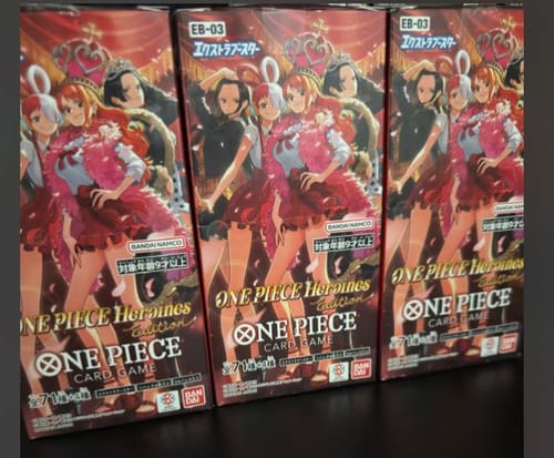 Customer photo review of One Piece JP • EB-03 Heroines Edition