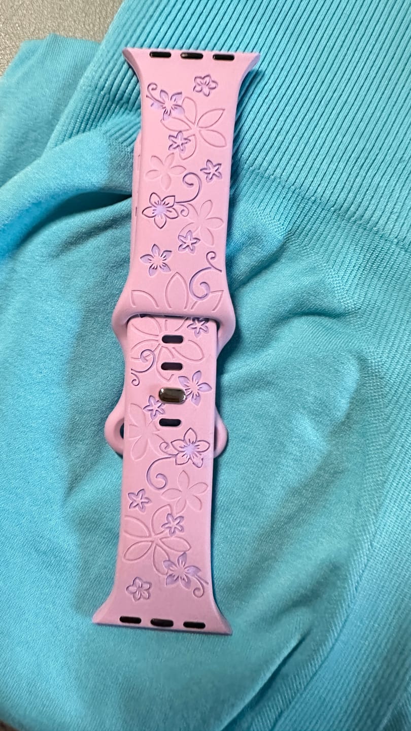 Customer photo review of Apple Watch Silikonband 'Dianne'