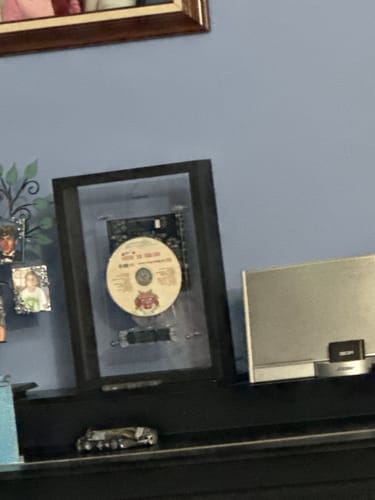 Customer photo review of M1 Music Frame CD Player