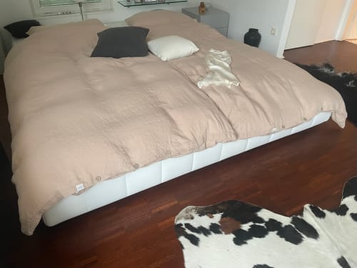 Customer photo review of Portobello Linen Duvet Cover Set