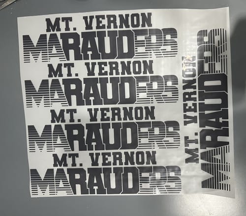 Customer photo review of Build Your Own DTF Gang Sheet - Printed in Waite Park, MN