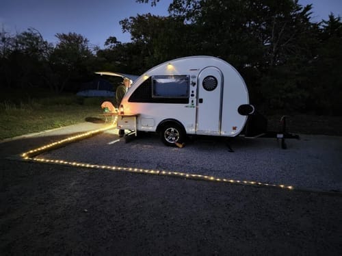 Customer photo review of GlowBuddy™ | Ultimate 4-in-1 Camping Utility Lamp