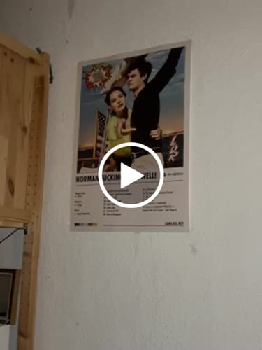 Customer video review of Lana Del Rey - Norman Fucking Rockwell! | Album Cover Poster