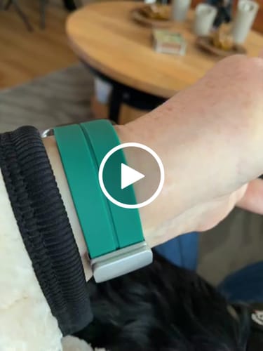 Customer video review of Sportbandje Dennengroen