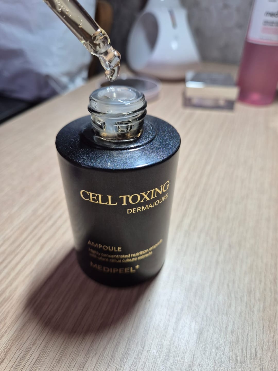Customer photo review of Atjaunojošs ampulas serums ar cilmes šūnām Medi-Peel Cell Toxing Dermajours Ampoule