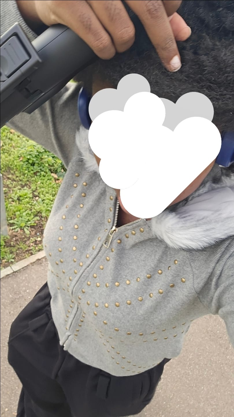 Customer photo review of Aelfric Eden Faux Fur Hoodie