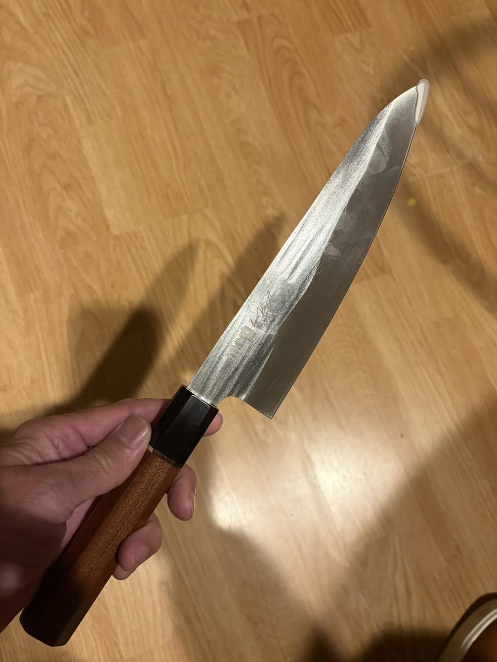 Customer photo review of The Heritage Edition Gyuto #1 by JIKKO®