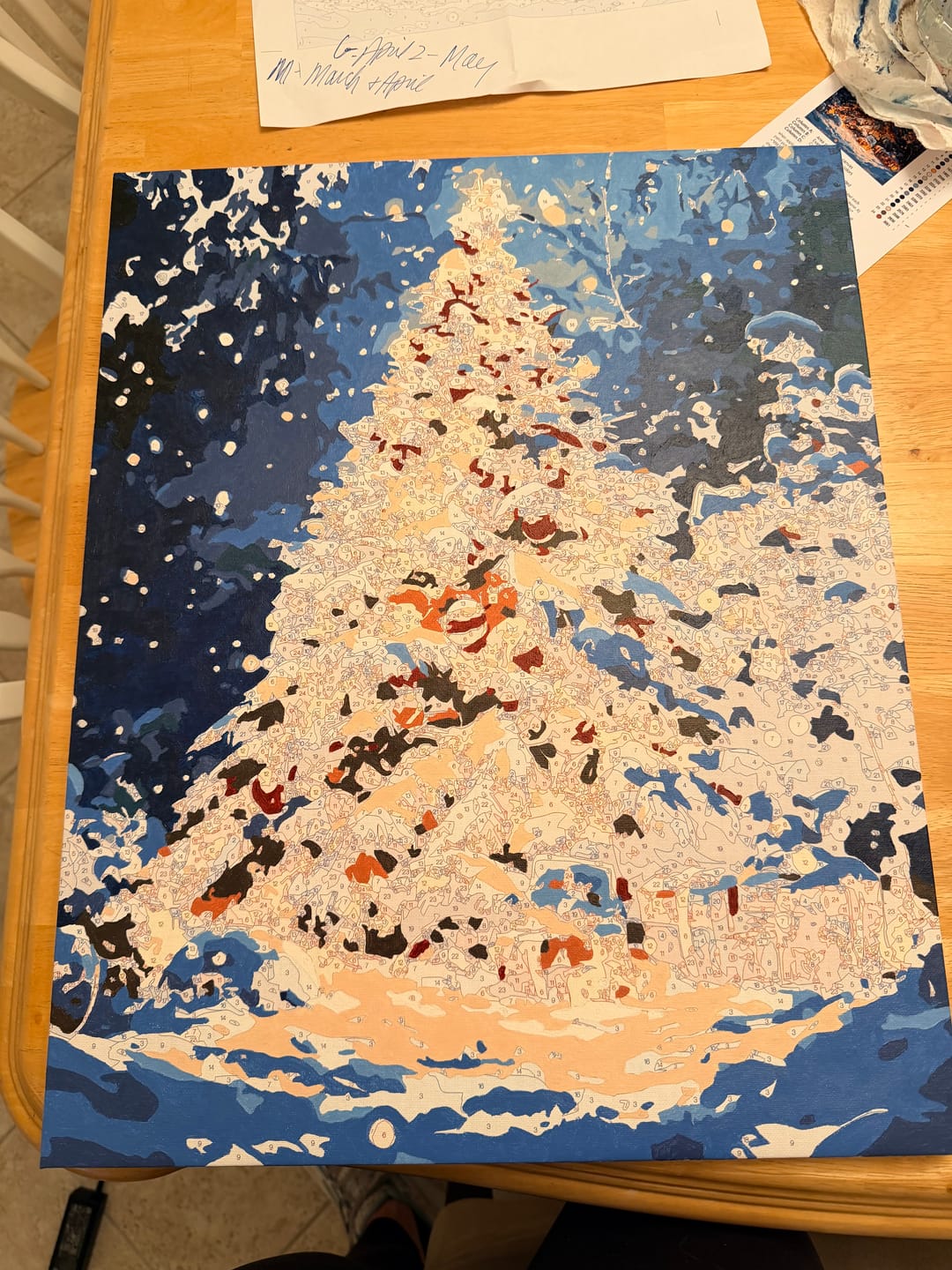 Customer photo review of Snowfall Splendor
