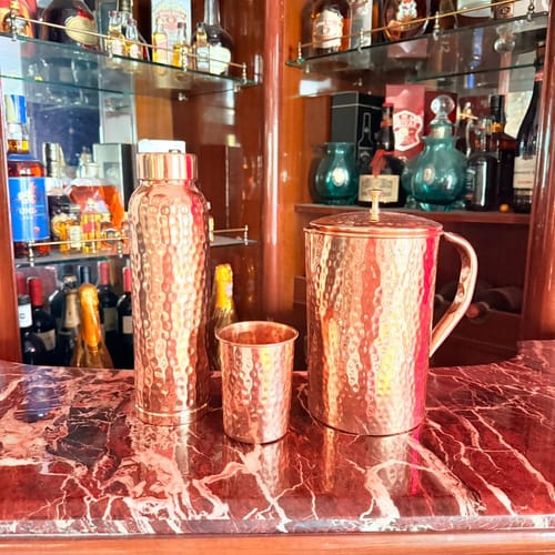 Customer photo review of Copper Cup Set