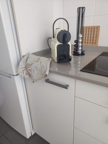 Customer photo review of Natural Linen Daily Apron
