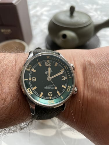 Customer photo review of Panthera Canvas – Uhrenarmband