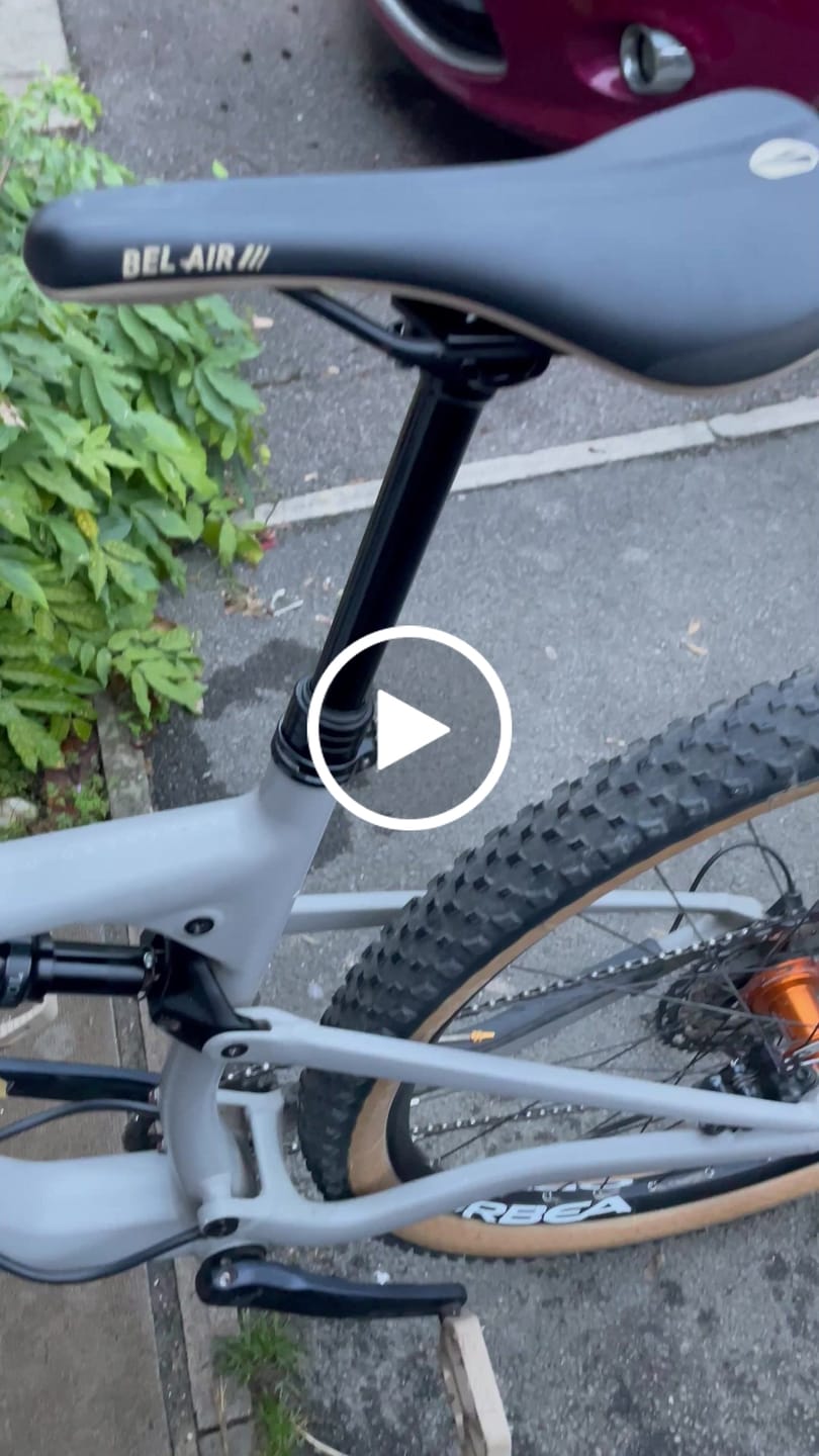 Customer video review of TranzX JD-YSP18 Dropper Seatpost 31.6mm