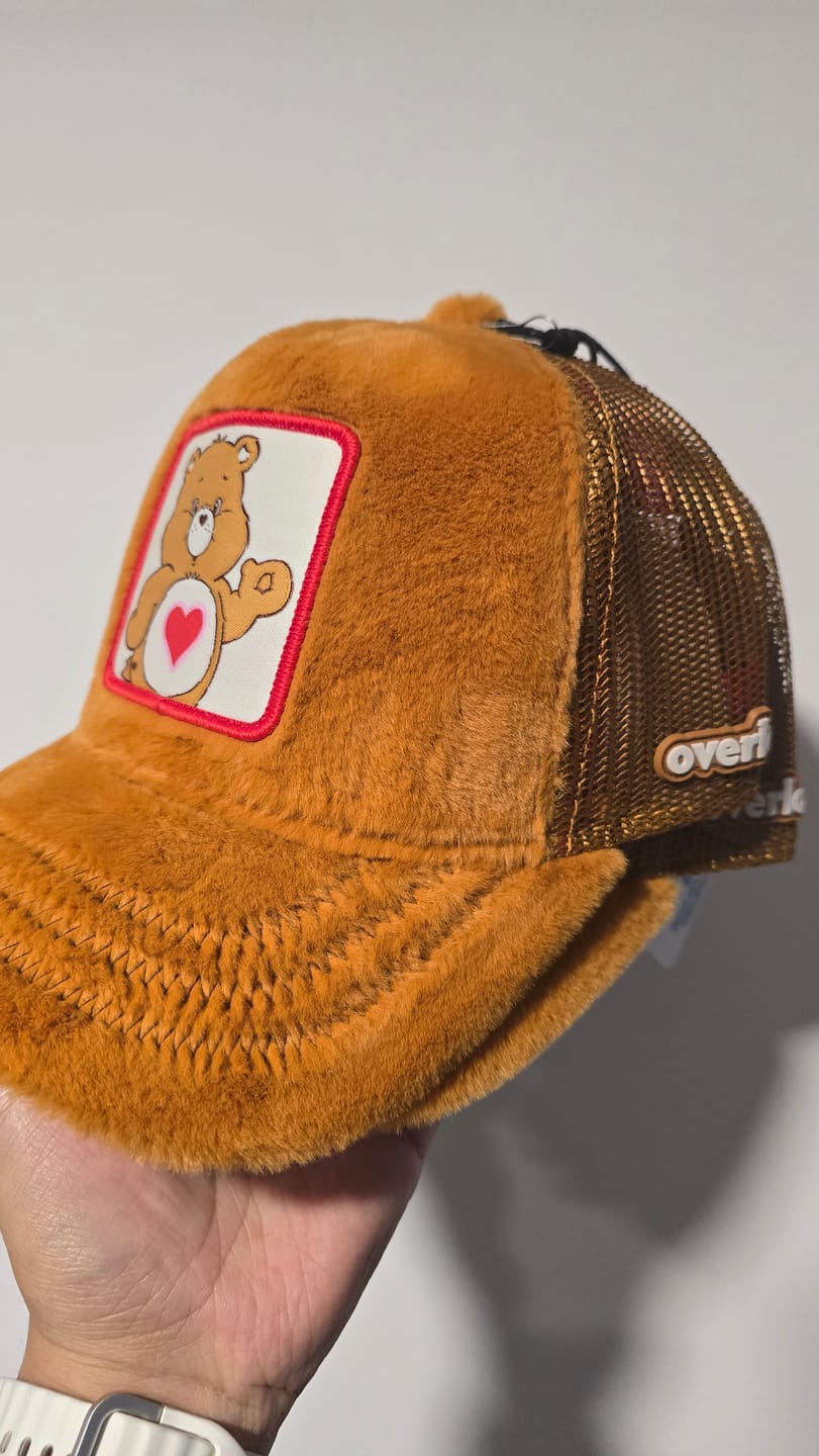 Customer photo review of OVERLORD X Care Bears:  Tender Heart Bear Trucker Cap