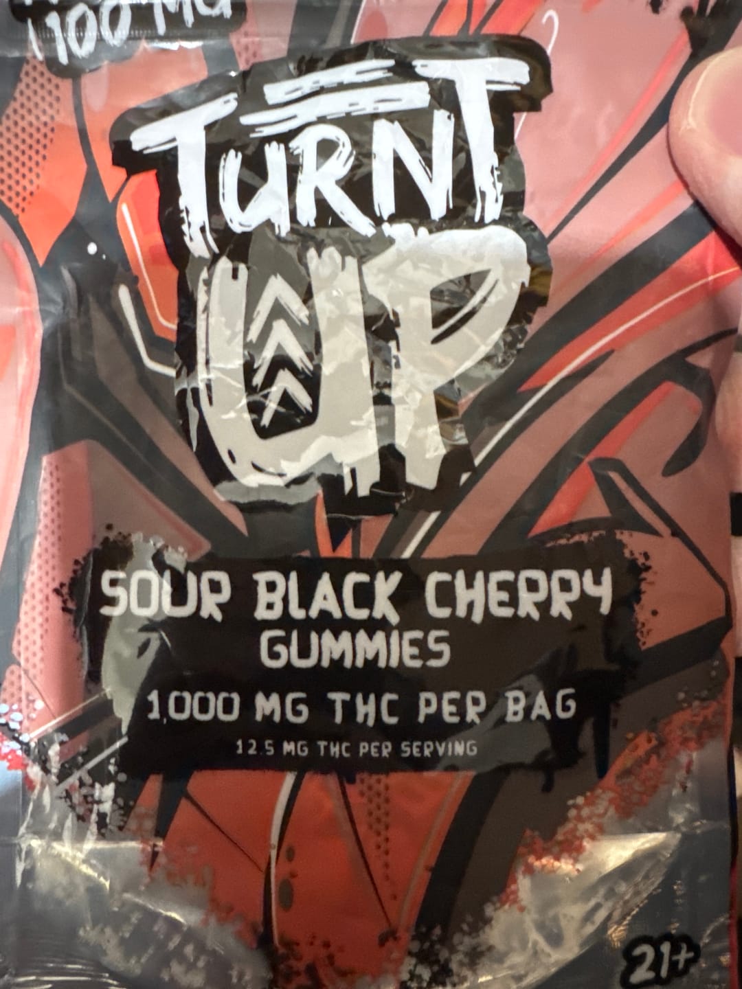 Customer photo review of Gummies - Sour Black Cherry 10pk