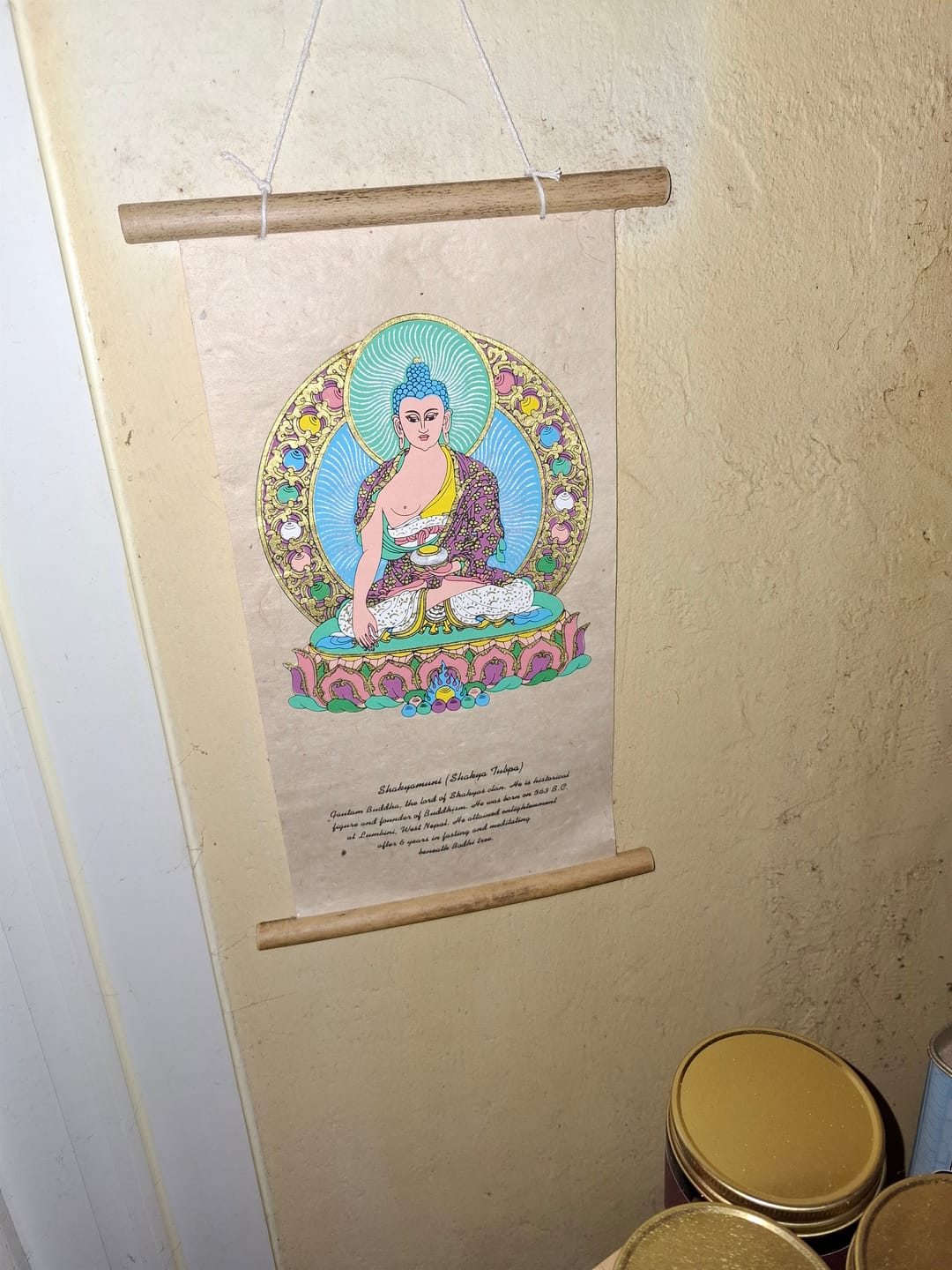 Customer photo review of Thangkas | Bambou & Papier de Riz