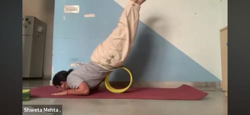 Customer photo review of RootsUp Yoga Pants