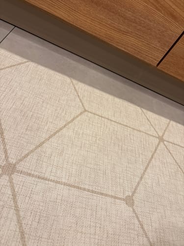 Customer photo review of 【デザインリニューアル売り切り特価】 PARKLON やわらかクッションマット アウトレット-Natural fabric beige-