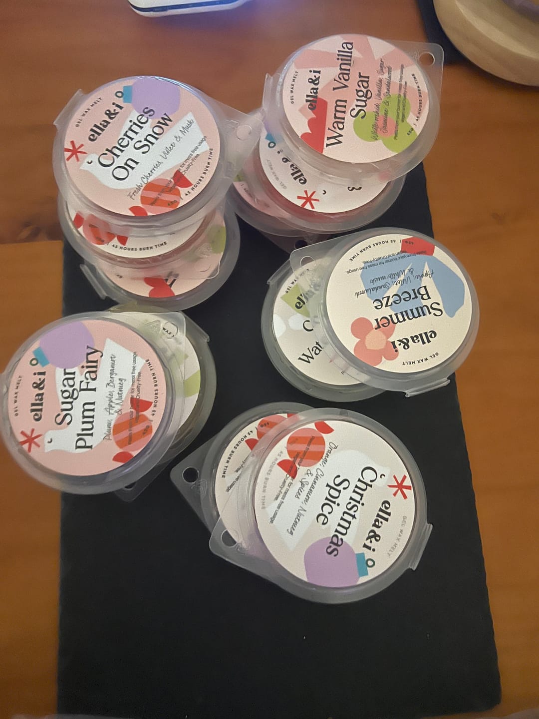 Customer photo review of Apple & Cinnamon Gel Melt