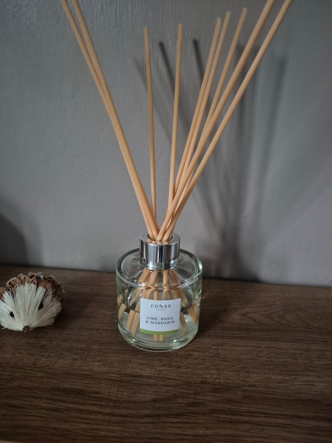 Customer photo review of Lime, Basil & Mandarin Reed Diffuser