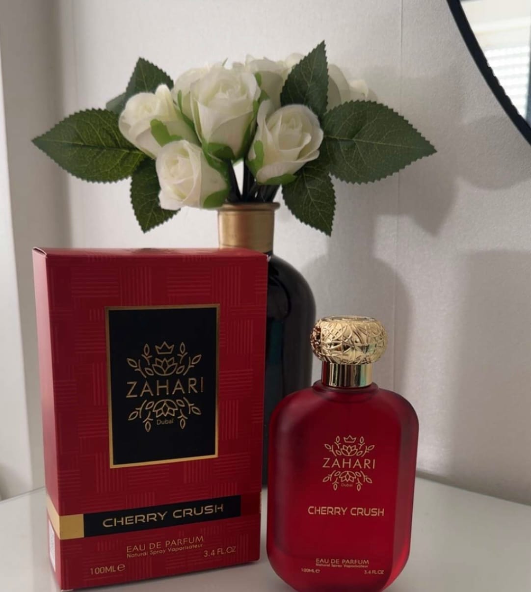 Customer photo review of Cherry Crush – Eau de parfum 100ml