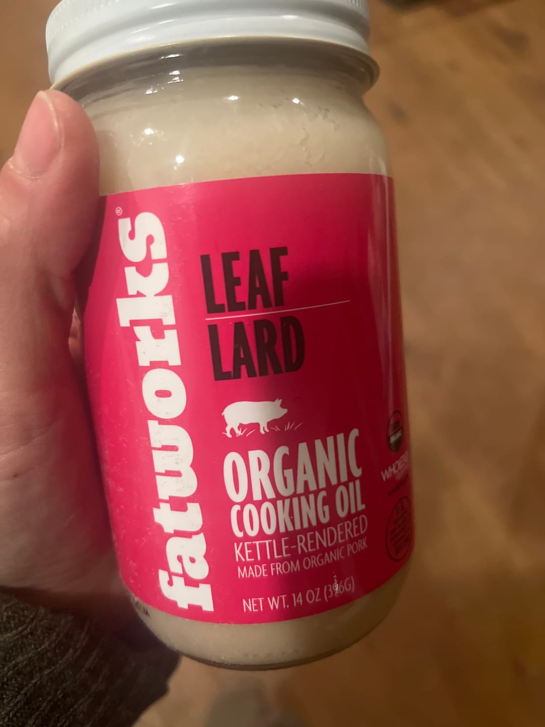 Customer photo review of Organic Leaf Lard (14 oz)