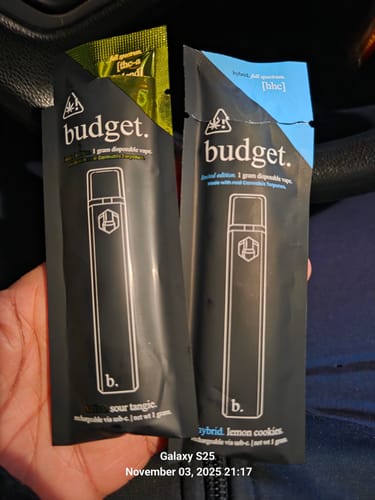 Customer photo review of 1 Gram HHC Full Spectrum Vape Pen | Lemon Cookies - Hybrid