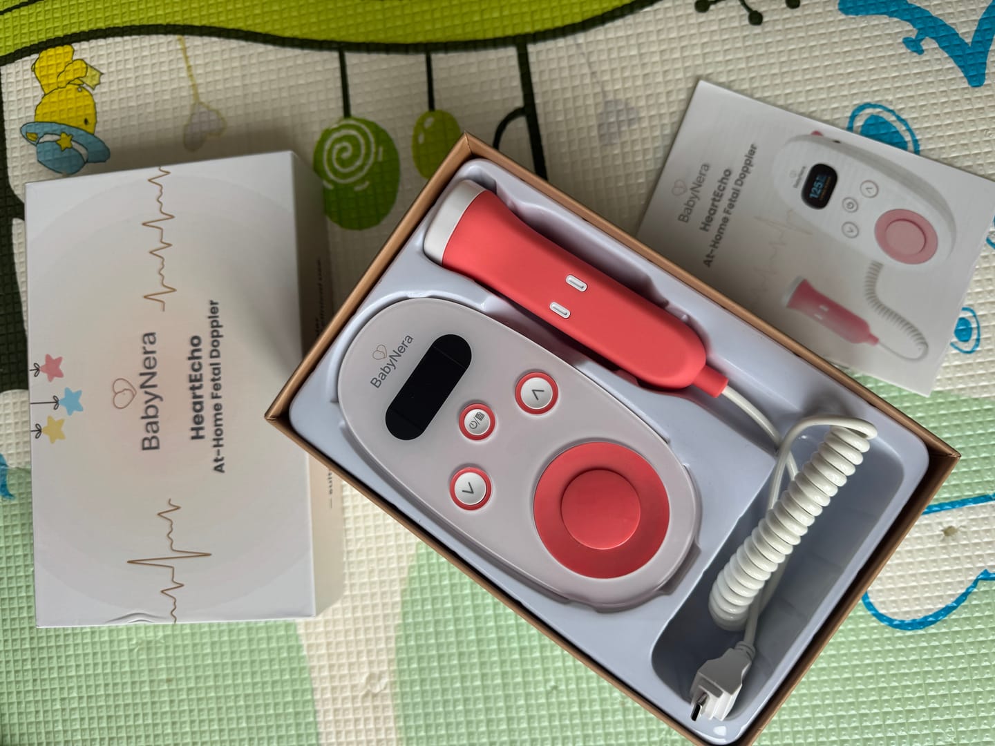 Customer photo review of BabyNera HeartEcho™ Fetal Doppler