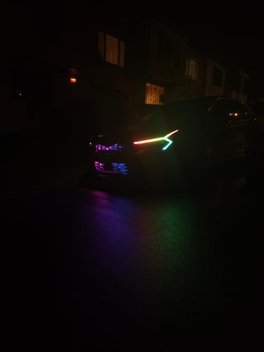 Customer photo review of Kia K5 Flow Multicolor DRL Boards (2025-2026)