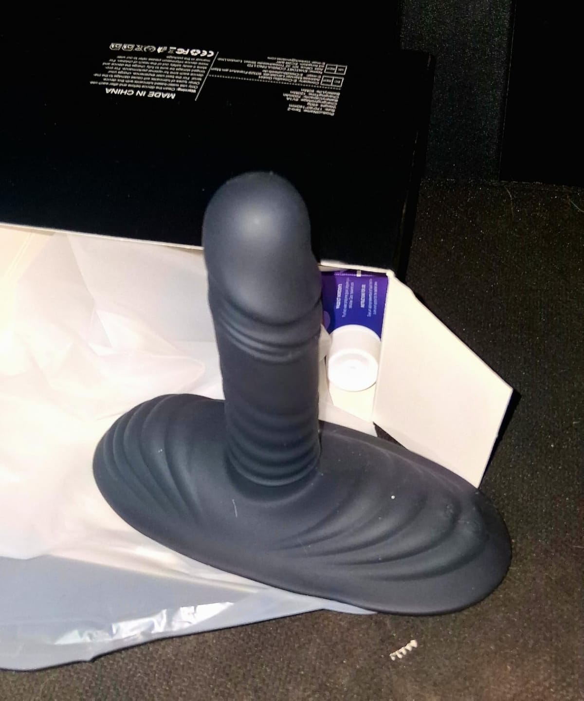 Customer photo review of TaiLuo| Prostate Massager Anal and G-Spot Vibrator Dildo